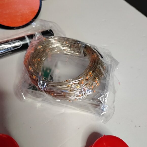 Halloween 7 ft Skeleton Dog Accessories Orange - Picture 7 of 14